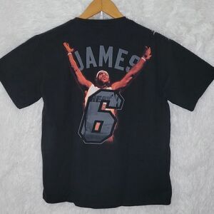 Majestic Miami Heat Lebron James Shirt